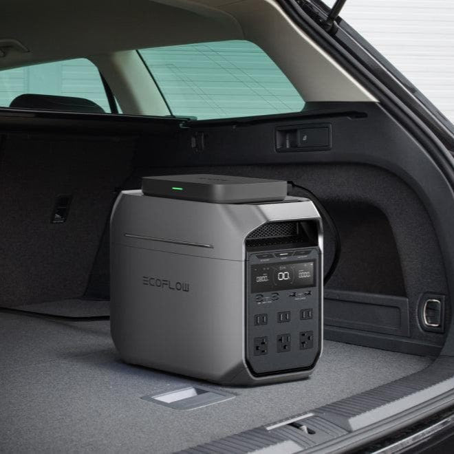 Portable car battery charger for emergency preparedness and outdoor survival situations