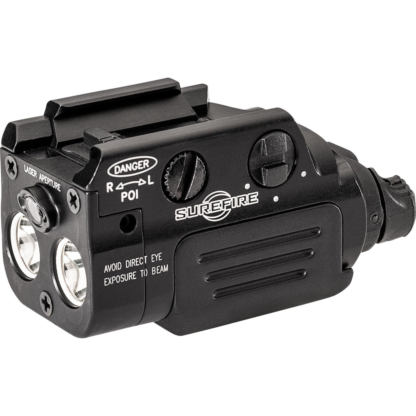 SureFire - XR2, Compact Rechargeable 800 Lumen Handgun Light + Laser Sight (Red or Green)