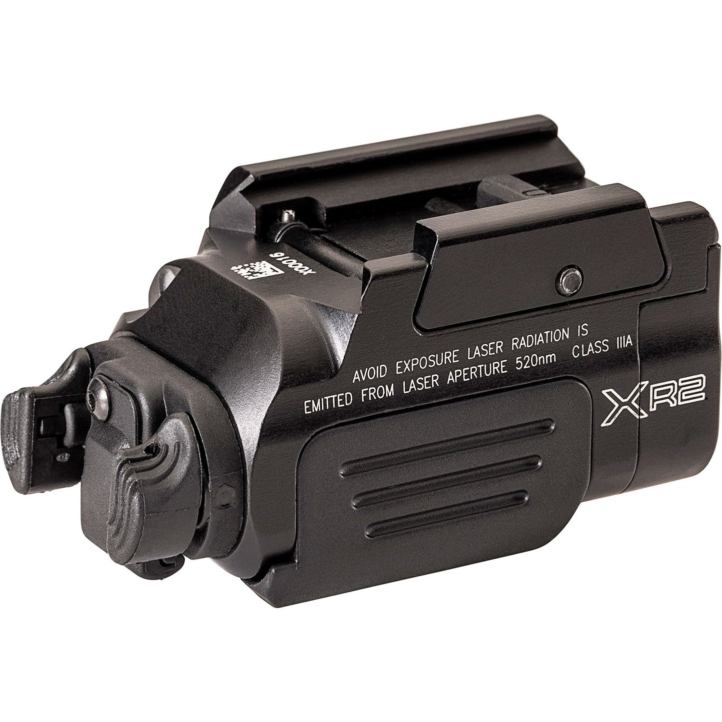 SureFire - XR2, Compact Rechargeable 800 Lumen Handgun Light + Laser Sight (Red or Green)