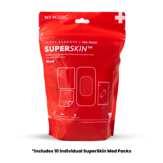 My Medic - SuperSkin Large Bandage 10-Pack Med Pack