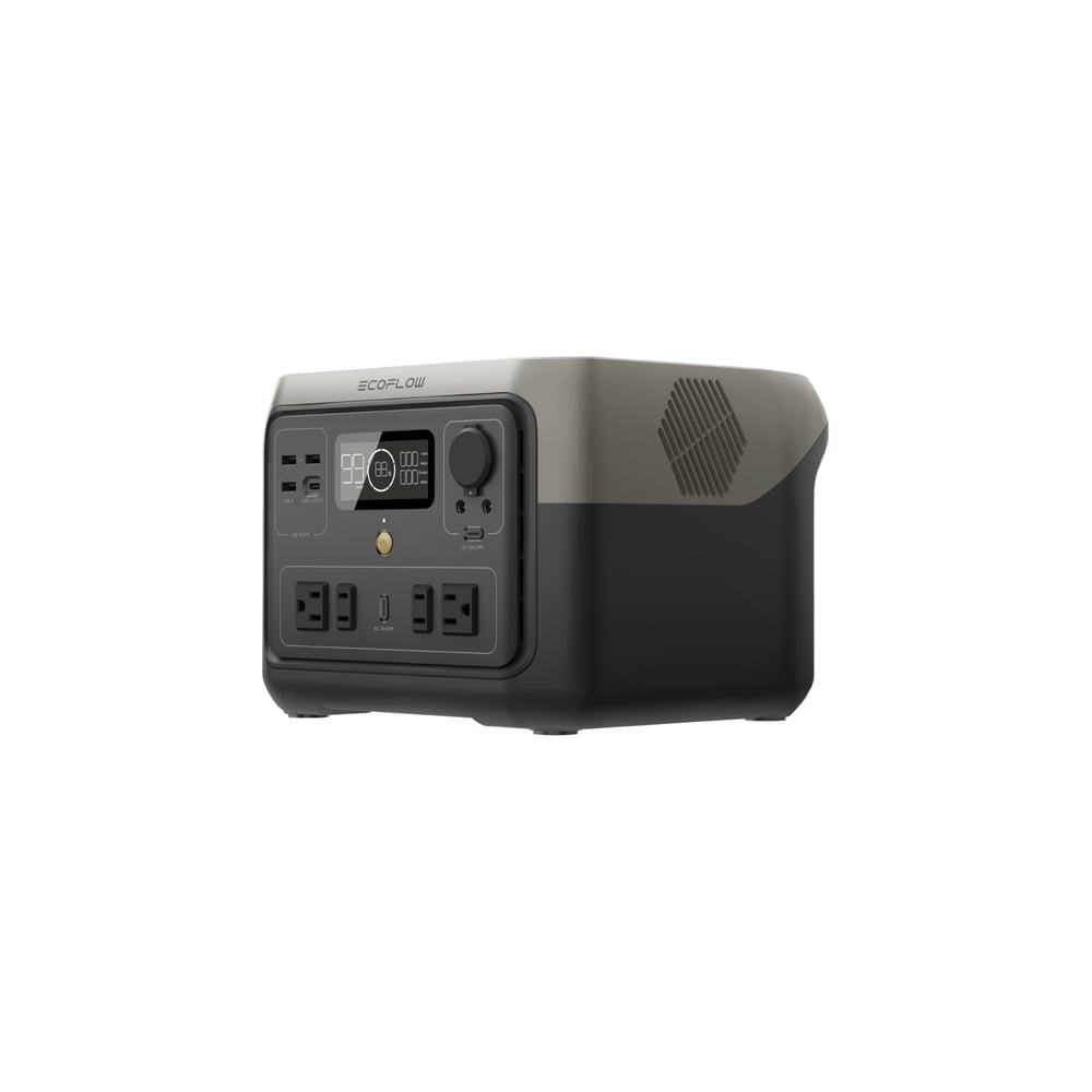 EcoFlow – RIVER 2 Max Portable Power Station, 512Wh, 1000W X-Boost