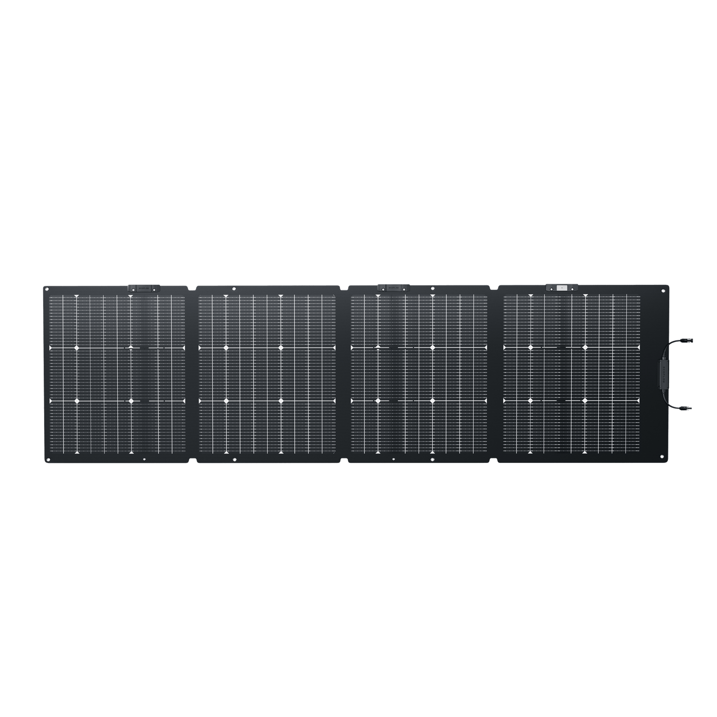 EcoFlow 220W bifacial portable solar panel for efficient outdoor energy solutions