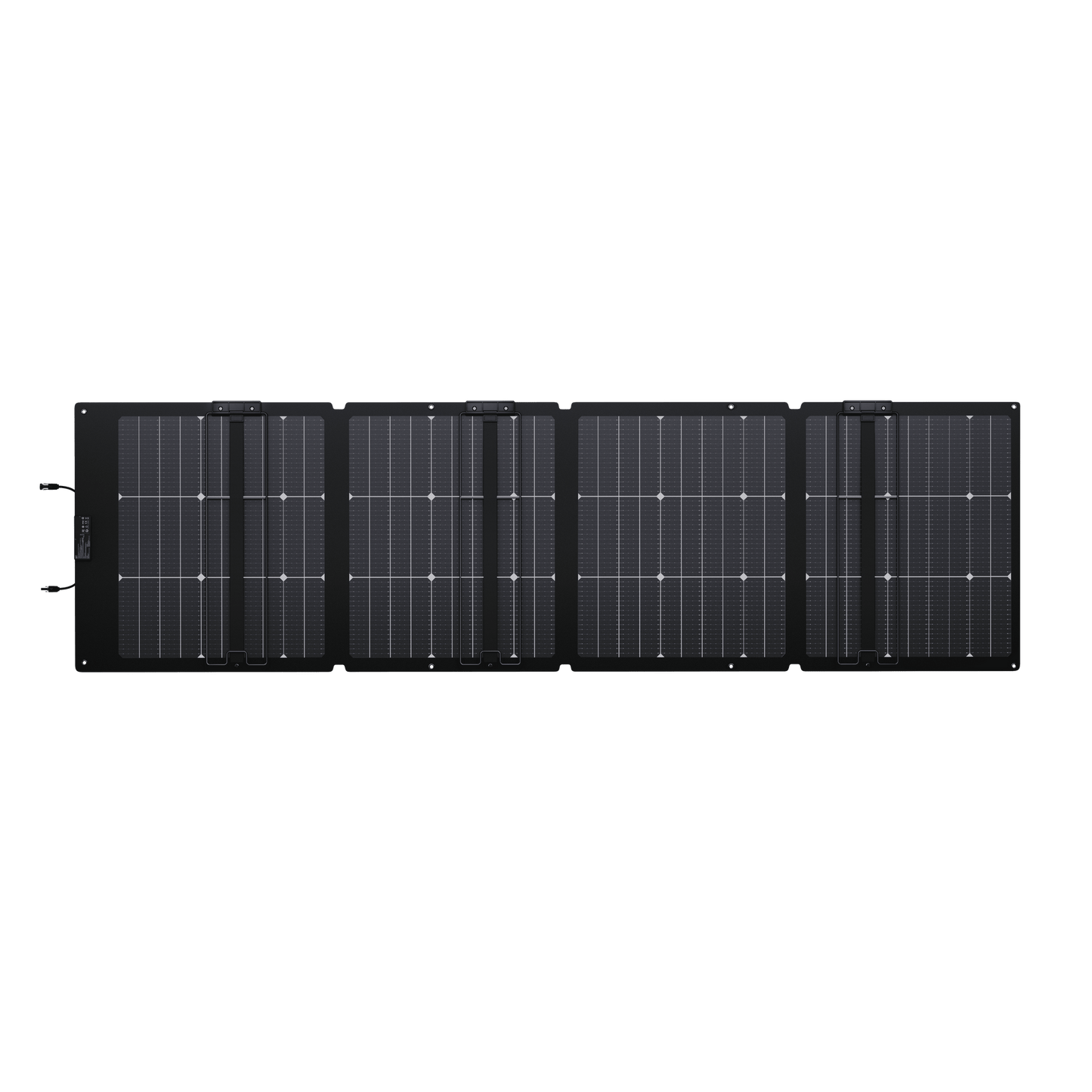 EcoFlow 220W bifacial portable solar panel for outdoor survival and emergency preparedness