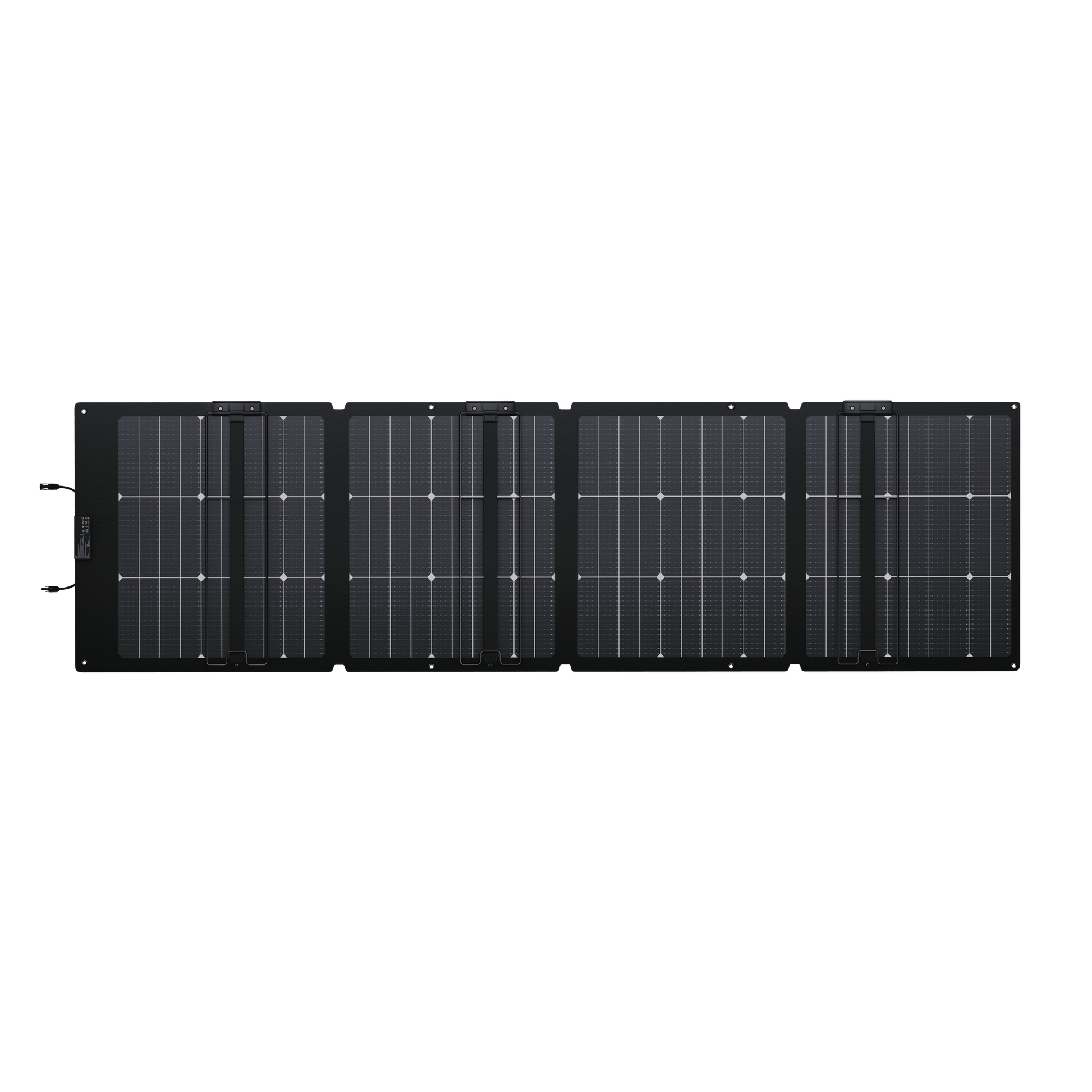 EcoFlow 220W bifacial portable solar panel for outdoor survival and emergency preparedness