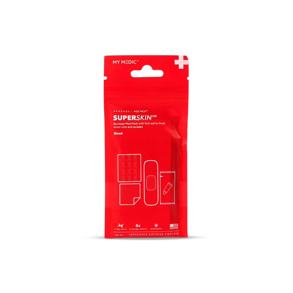 MY MEDIC - SuperSkin® Bandage 10-Pack Compact First Aid Solution