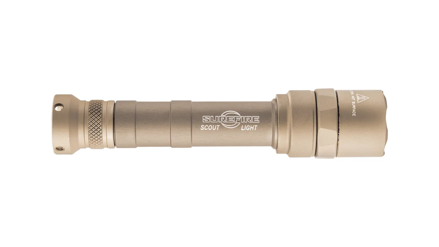SureFire - Scout Light Pro 1500 Lumen Dual Fuel w/ Z68 Tailcap, Black or Tan