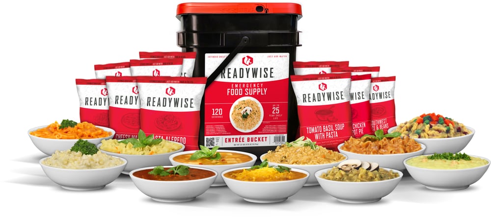ReadyWise - 120 Serving Entrée Bucket