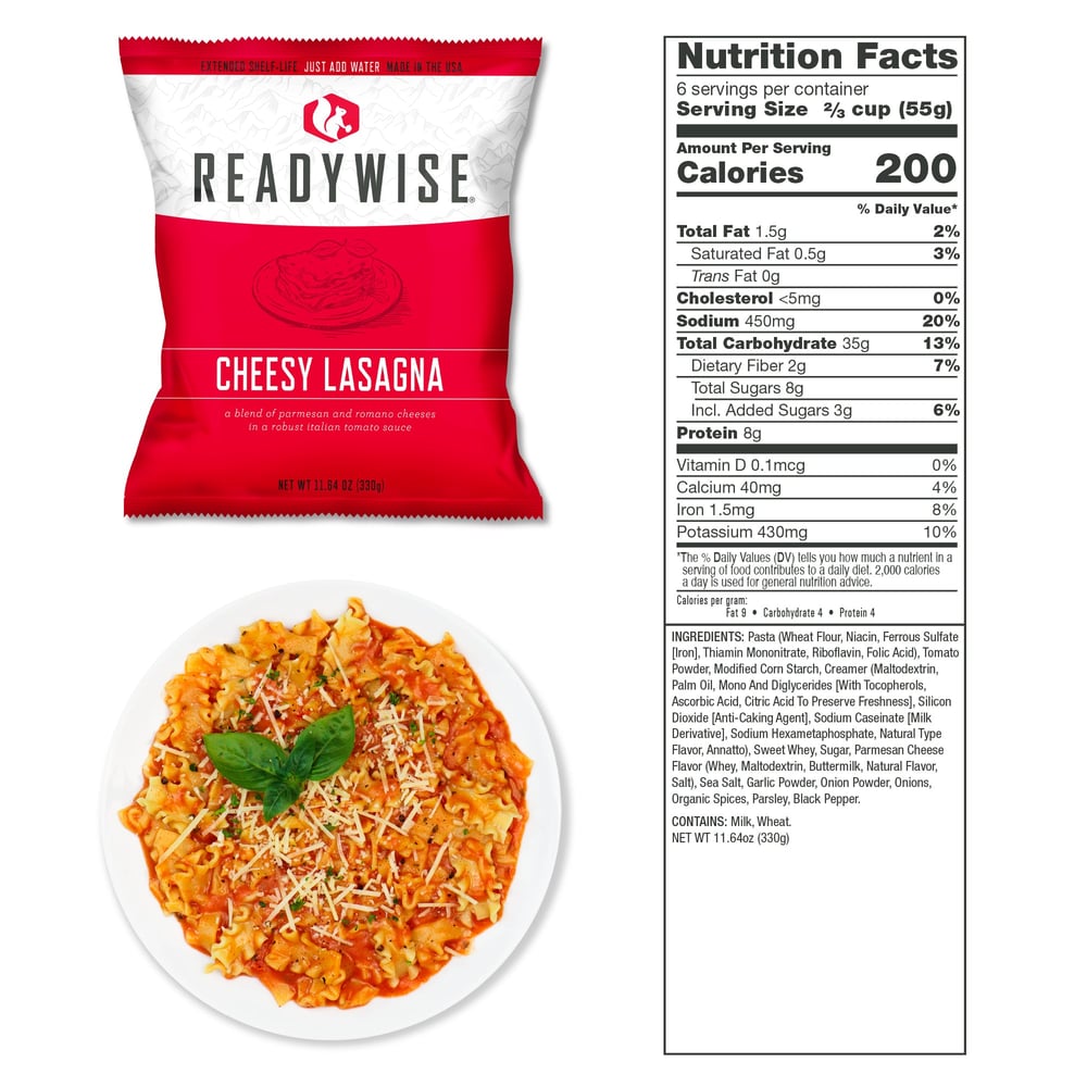 ReadyWise - 120 Serving Entrée Bucket