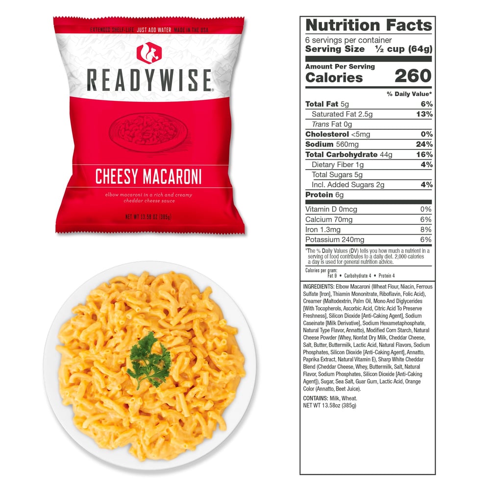 ReadyWise - 120 Serving Entrée Bucket