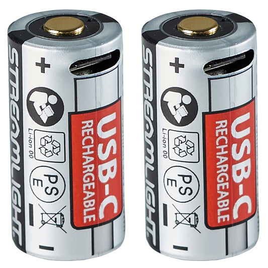 Streamlight - SL-B9® Li-ion Battery Pack with Integrated USB-C Port (2 Pack)